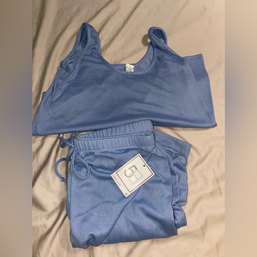 Women’s Blue Lounge Set